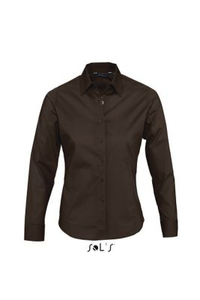 CHEMISE FEMME STRETCH MANCHES LONGUES EDEN