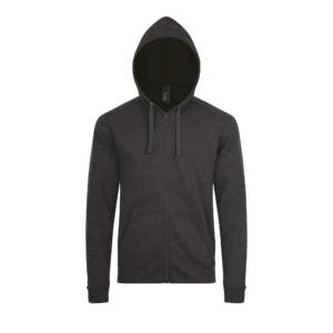 VESTE ZIPPÉE À CAPUCHE UNISEXE STONE