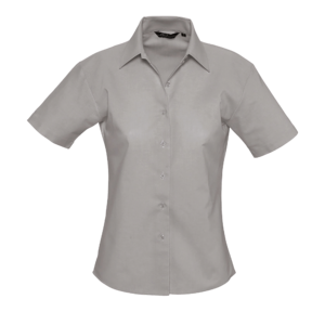 CHEMISE FEMME OXFORD MANCHES COURTES ELITE