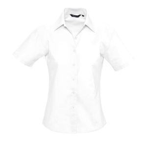 CHEMISE FEMME OXFORD MANCHES COURTES ELITE