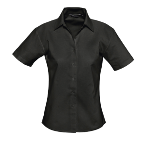 CHEMISE FEMME OXFORD MANCHES COURTES ELITE