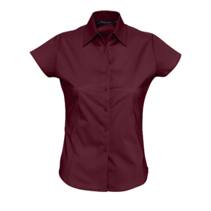 CHEMISE FEMME STRETCH MANCHES COURTES EXCESS