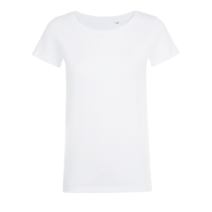 TEE-SHIRT COL ROND AJUSTÉ FEMME MIA