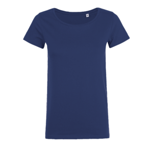 TEE-SHIRT COL ROND AJUSTÉ FEMME MIA