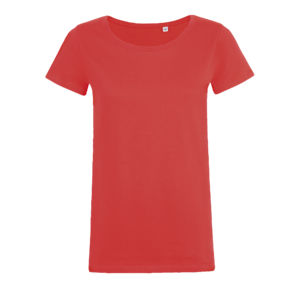 TEE-SHIRT COL ROND AJUSTÉ FEMME MIA