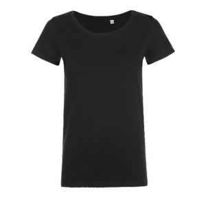 TEE-SHIRT COL ROND AJUSTÉ FEMME MIA