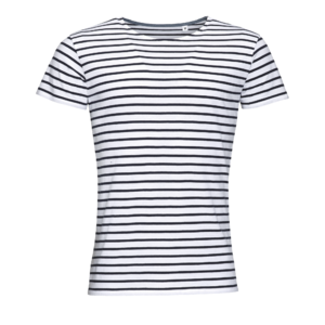 TEE-SHIRT HOMME COL ROND RAYÉ MILES MEN