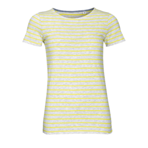 TEE-SHIRT FEMME COL ROND RAYÉ MILES WOMEN