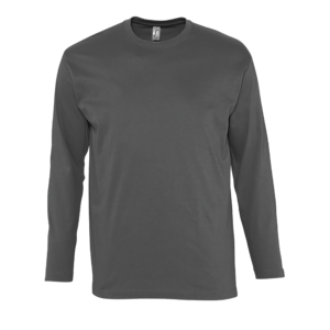 TEE-SHIRT HOMME COL ROND MANCHES LONGUES MONARCH