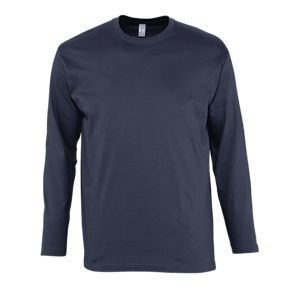 TEE-SHIRT HOMME COL ROND MANCHES LONGUES MONARCH
