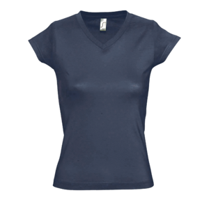 TEE-SHIRT FEMME COL “V” MOON