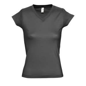 TEE-SHIRT FEMME COL “V” MOON