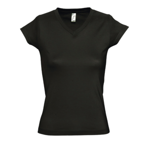 TEE-SHIRT FEMME COL “V” MOON