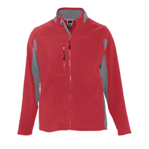 VESTE POLAIRE BICOLORE ZIPPÉE HOMME NORDIC