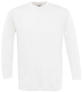 T-SHIRT HOMME MANCHES LONGUES SOFTSTYLE White- Gladiasport