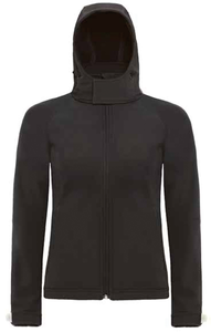 VESTE SOFTSHELL CAPUCHE FEMME