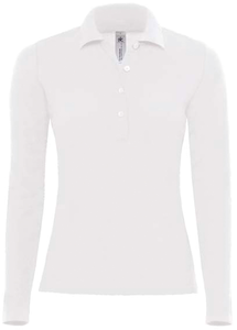 POLO FEMME SAFRAN MANCHES LONGUES