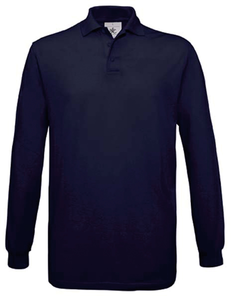 POLO HOMME SAFRAN MANCHES LONGUES