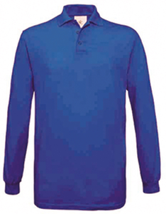 POLO HOMME SAFRAN MANCHES LONGUES