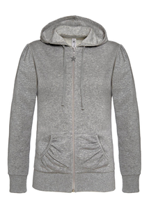 SWEAT-SHIRT FEMME ZIPPÉ CAPUCHE WONDER