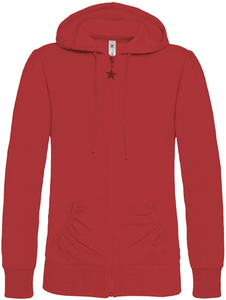 SWEAT-SHIRT FEMME ZIPPÉ CAPUCHE WONDER