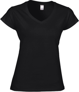 T-SHIRT FEMME COL V SOFTSTYLE
