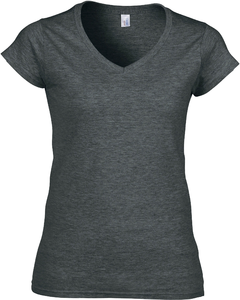 T-SHIRT FEMME COL V SOFTSTYLE