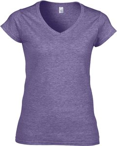 T-SHIRT FEMME COL V SOFTSTYLE