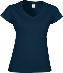 T-SHIRT FEMME COL V SOFTSTYLE