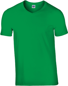 T-SHIRT HOMME COL V SOFTSTYLE