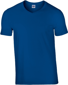 T-SHIRT HOMME COL V SOFTSTYLE