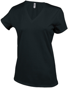 ELECTRA > T-SHIRT COL V MANCHES COURTES FEMME