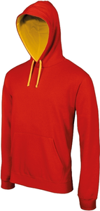 SWEAT-SHIRT CAPUCHE CONTRASTÉE HOMME