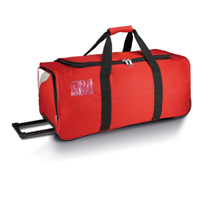 Sac de sport rouge jeux pas j'ai foot personnalisable