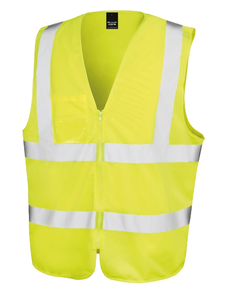 Gilet de sécurité zippé