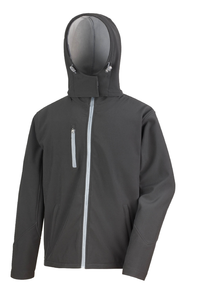 Veste Softshell Capuche Homme