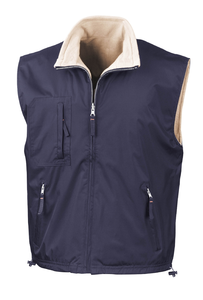 REVERSIBLE PONGEEBODYWARMER _Bodywarmer réversible