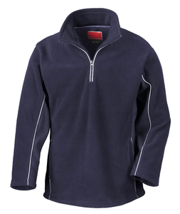 Polaire bicolore TECH 3 col zippé unisexe