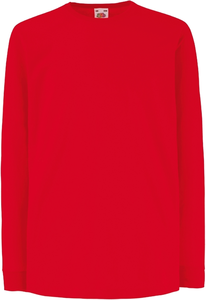 T-SHIRT ENFANT MANCHES LONGUES VALUEWEIGHT (61-007-0)