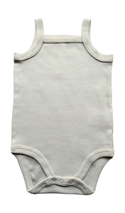 Baby Organic Strap Vest Bodysuit