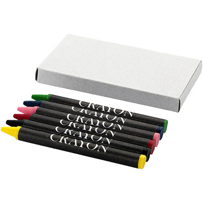 Crayons de couleur 6 pièces Ayo