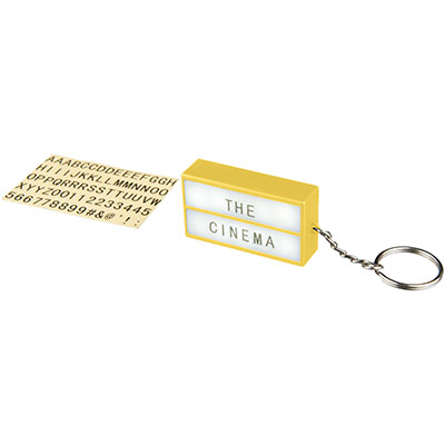 Porte-clés avec LED Cinema
