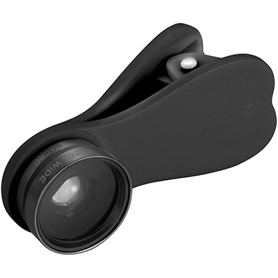 Objectif grand angle macro avec clip pour smartphone Optic