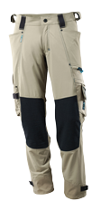 Pantalon avec poches genouillères 17079-311