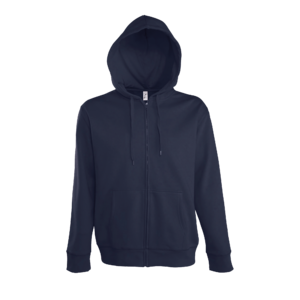 Veste zippé à capuche doublée seven men