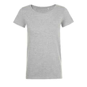 TEE-SHIRT COL ROND AJUSTÉ FEMME MIA