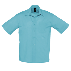 CHEMISE HOMME POPELINE MANCHES COURTES BRISTOL