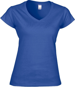 T-SHIRT FEMME COL V SOFTSTYLE