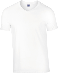 T-SHIRT HOMME COL V SOFTSTYLE