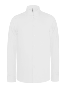 CHEMISE COL MAO MANCHES LONGUES